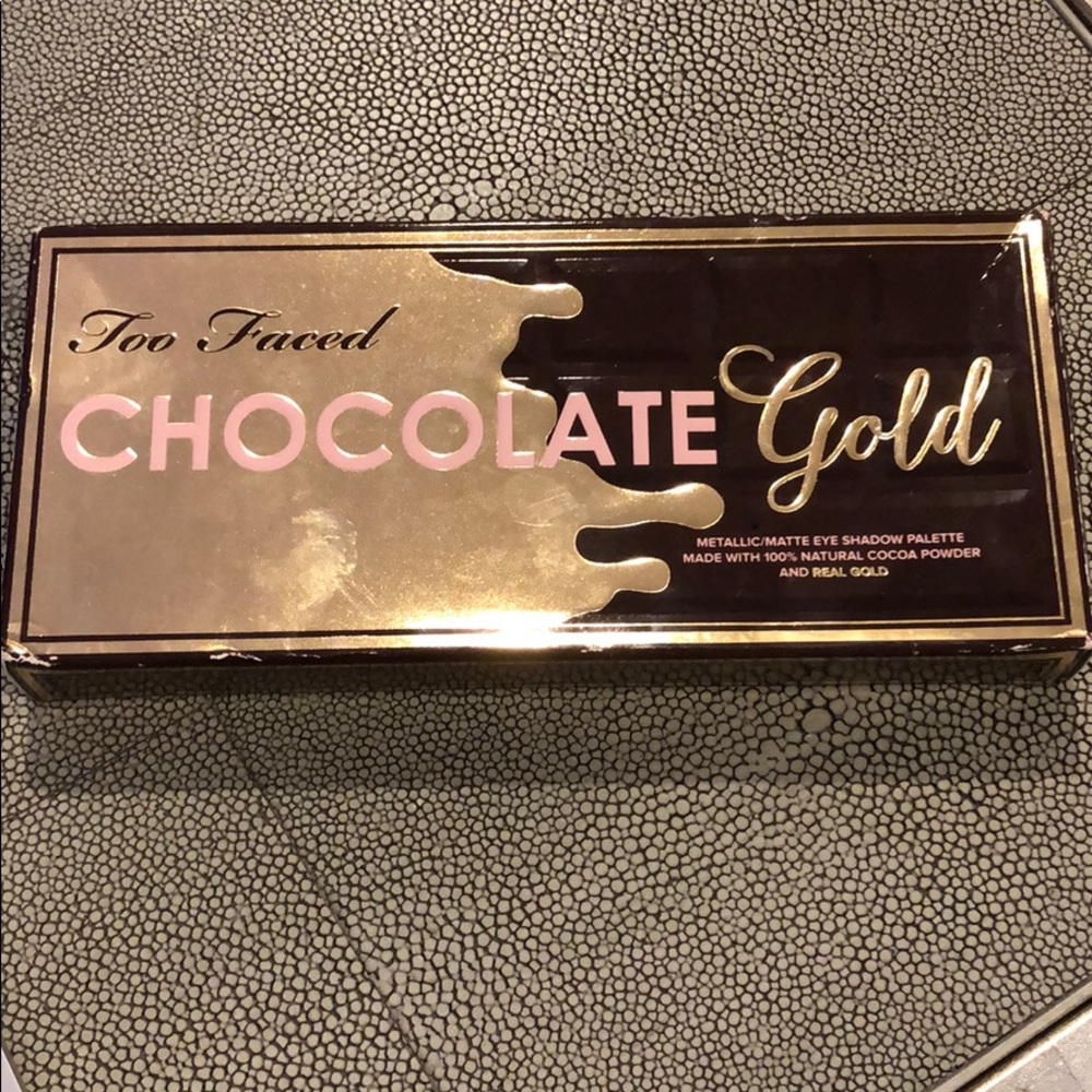 NEW Too Faced Chocolate Gold Shadow Palette